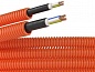 7S91650 | Электротруба ПНД гибкая гофр. д.16мм, цвет оранжевый, с кабелем ВВГнг(А)-LS 3х2,5мм, РЭК "ГОСТ+", 50